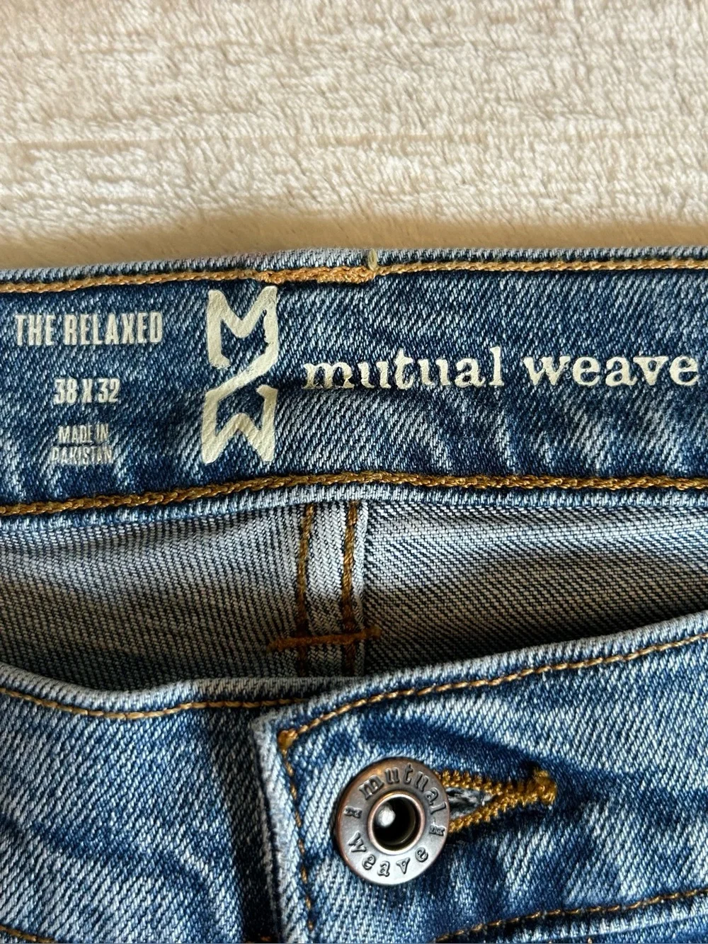 Mutual Weave medium blue